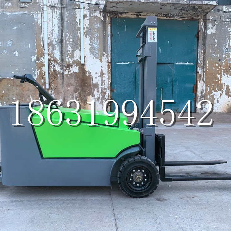 唐河县小型电动叉车1吨2吨步行站驾式电瓶堆高充电装卸车液压升降车铲车